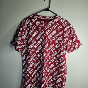 Coca Cola Red and White GraphicTee